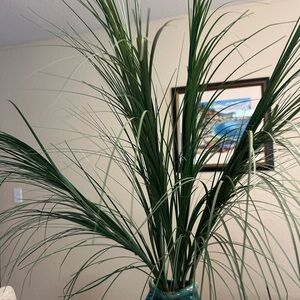 Elegant Green Faux palm Plant